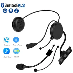 Auriculares Bluetooth para Casco de Moto con Micrófono