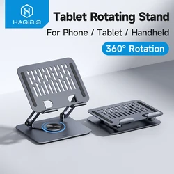 Soporte Tablet Hagibis Giratorio 360° – Base Aluminum Plegable