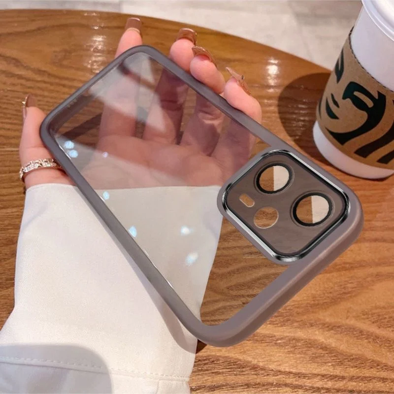 Para Xiaomi 14T 15 POCO F6 m6 X6 m7 F7 ultra funda para Poco x7 Pro C75 funda Coque Fundas transparente lente de cámara parachoques protector