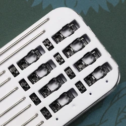 Kit Estabilizadores Mount Chapado Teclado Mecánico Gaming - 2U/6.25U/7U