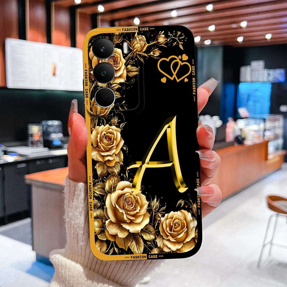 Para Realme C71 4G Funda de teléfono letras artísticas anticaída Funda de silicona líquida suave de alta calidad para Realme C 71 Funda protectora - imagen 3