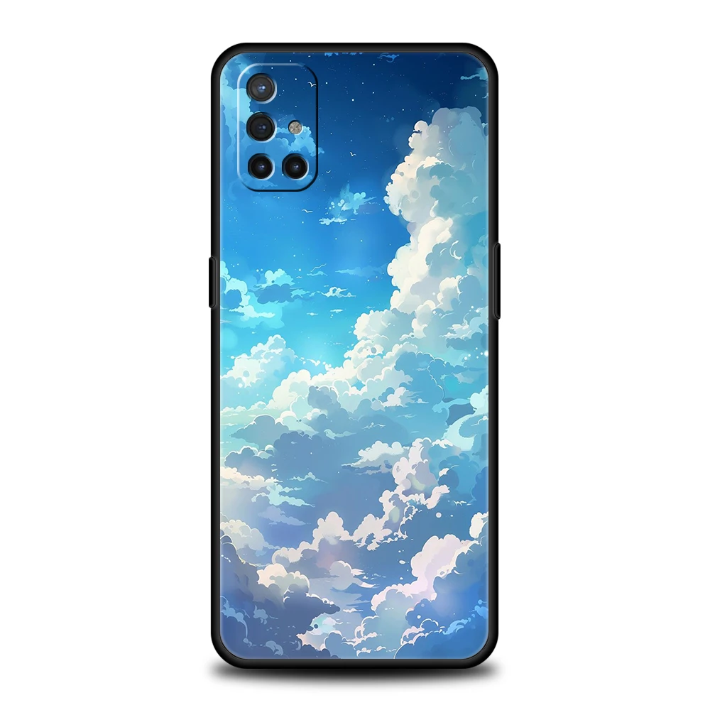 Funda de teléfono para OnePlus 13 12 11 10 9 Pro 9T 13R 12R 10R 9RT 10T 8T 8 Nord 2T CE 2 3 5G N200 N30 funda suave cielo de dibujos animados - imagen 4