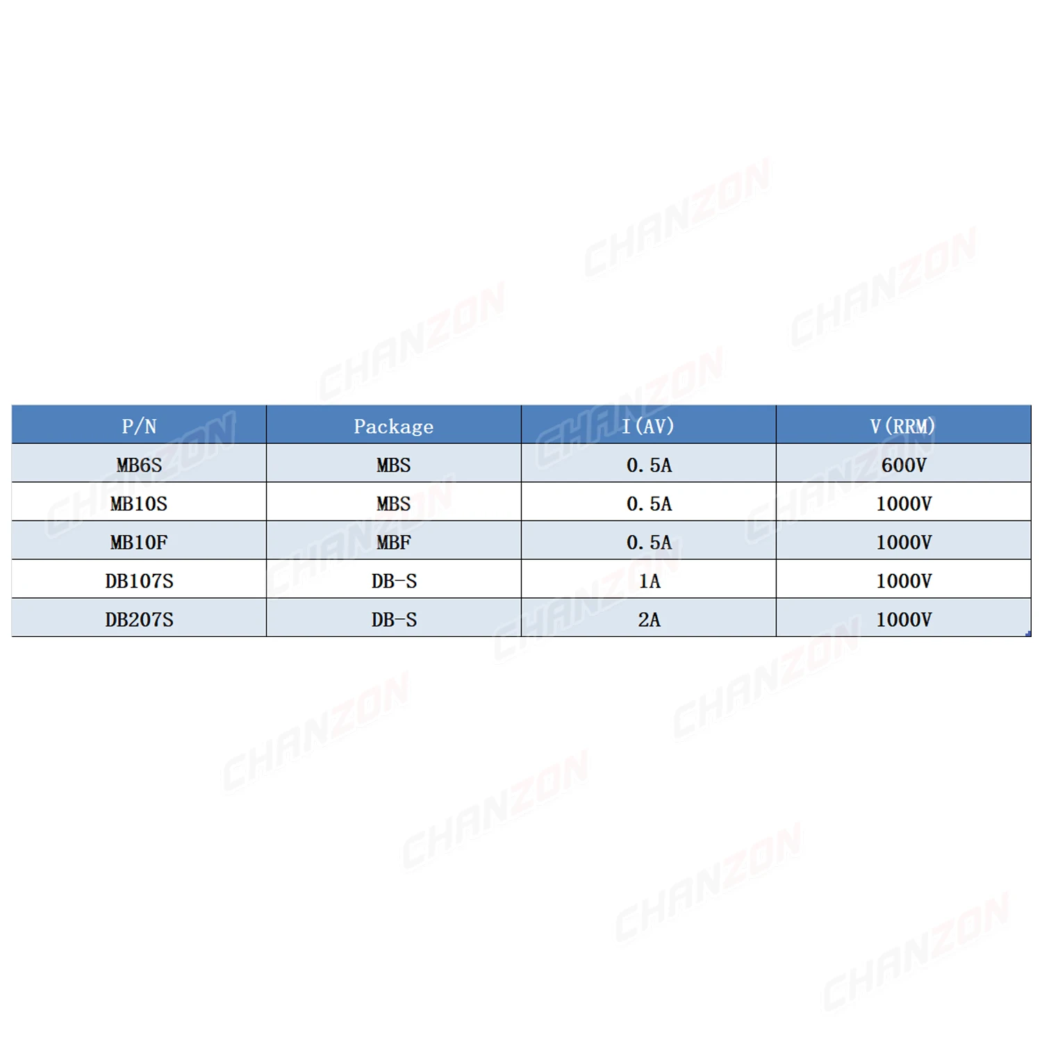 MB6S MB10S MB10F DB107S DB207S SMD puente rectificador de diodo MBS MBF 0.5A 1A 2A 600V 1000V MB 6S 10S diodos de silicio monofásicos - imagen 4