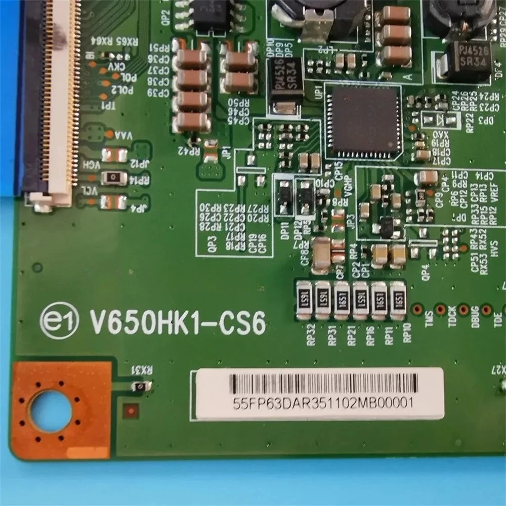 T-CON-placa lógica LVDS V650HK1-CS6, 8529.90.06.00, para LED65G55R120Q, LED65X8100DE, 65E3550, EM65FTR, 65LB5200-UA, TH-65LFE8U - imagen 2