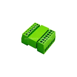 15EDGKP Micro bloque terminales macho hembra 2.54mm verde
