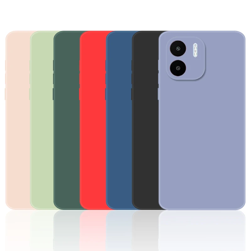Para Xiaomi Redmi A2 funda A3 A2 Plus A1 Xiaomi 12T 13 Lite Poco X5 Pro M5S M5 fundas de teléfono de silicona líquida suave Redmi A2 - imagen 2