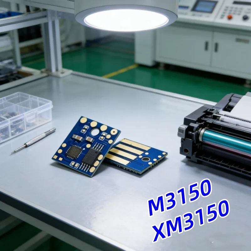 3 uds M3150 Chip de cartucho para Lexmark XM3150 3150 cartucho de tóner 24B6186 16K WW Chip de cartucho de tóner