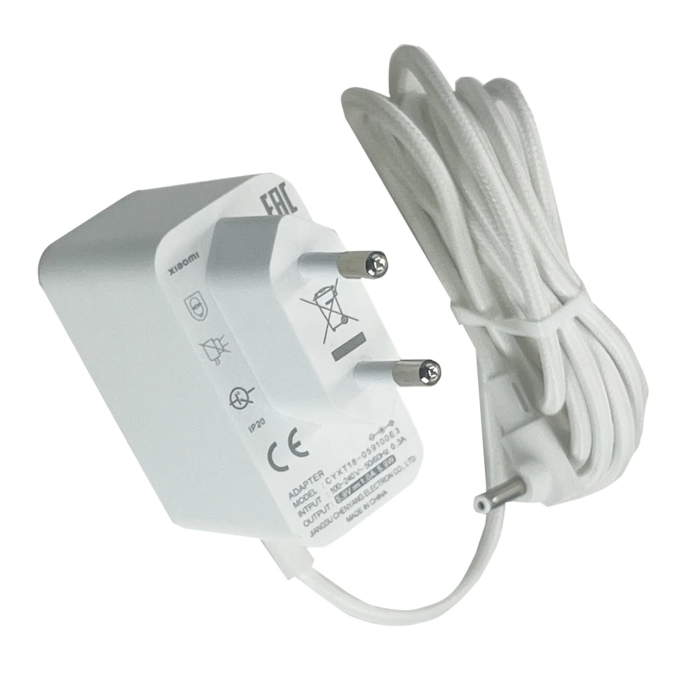 Cable de alimentación para fuente de mascota inteligente Xiaomi, cargador europeo, adaptador de fuente de alimentación de 5,9 W y 5,9 V, cable de alimentación para dispensador de agua para mascotas xiaomi - imagen 5