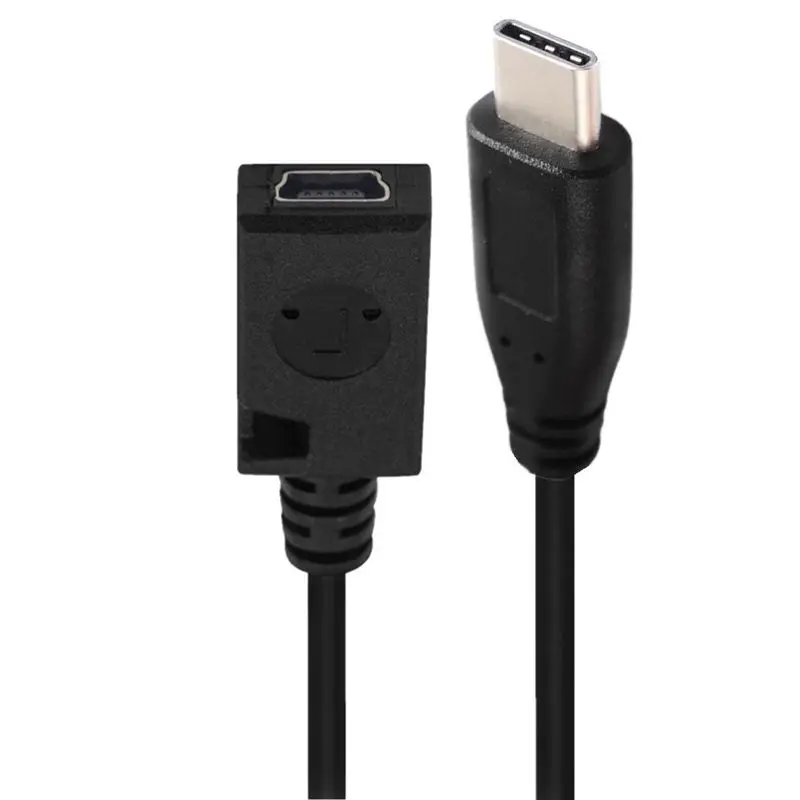 Cable adaptador de datos de teléfono tipo C macho a Mini 5 pines hembra Micro 5 pines hembra Cable de datos USB 3.1 - imagen 3