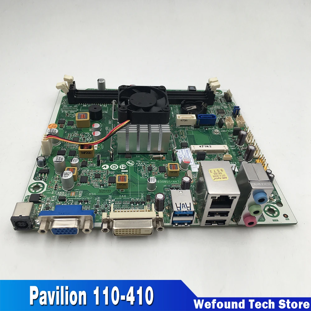 Para la placa base de escritorio HP Pavilion 110-410 100-401 DC ITX se probará antes del envío 767116 -001 - imagen 2