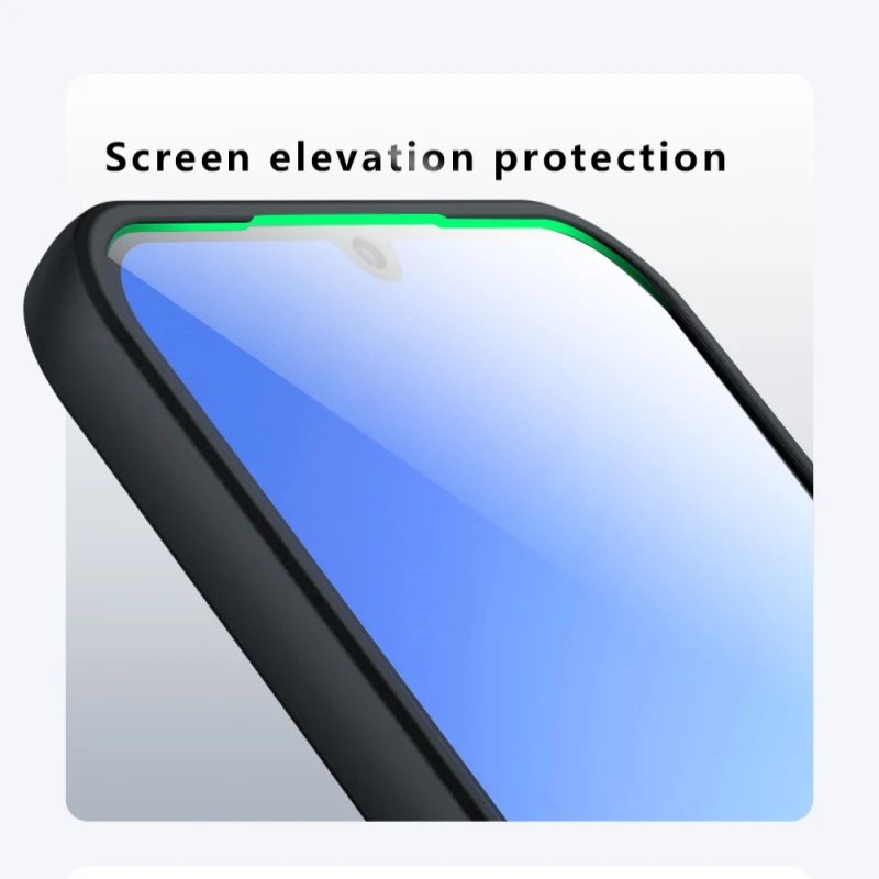Para cubierta Xiaomi Poco C85 funda Poco C85 Capas nuevo a prueba de golpes teléfono parachoques lente protectora esmerilada transparente Fundas Poco C85 - imagen 3