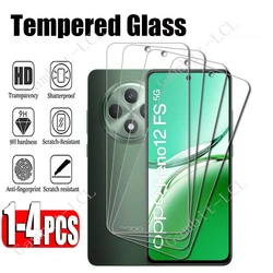 1-4 Uds 9H HD vidrio templado para OPPO Reno12 F 4G 5G en OPPOReno12F Reno12F Reno12FS Reno 12 FS 6,67 "película protectora de pantalla