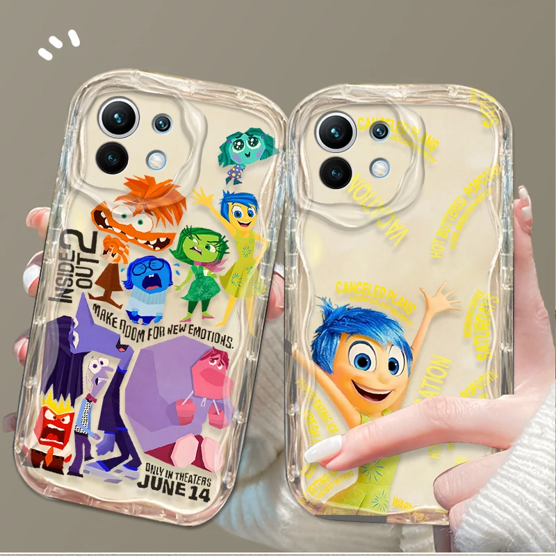Inside Out 2 funda de teléfono 3D para Xiaomi 13T 12T 14 13 12 11 11i Lite 5G NE 10T POCO X5 X6 Pro X3 NFC X4 GT F3 F4 F5 F6 M6 M5S C65 - imagen 3