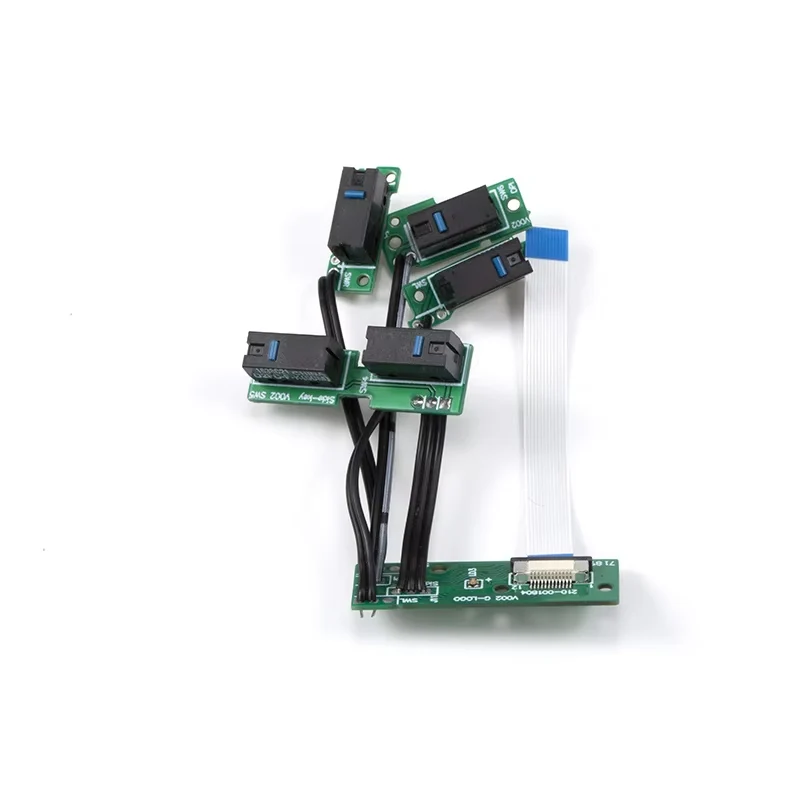 Para piezas de reparación de ratón HERO G703/G703 compatibles: botón de microinterruptor de conexión de calor sin soldadura conector de línea de placa base pequeña - imagen 5