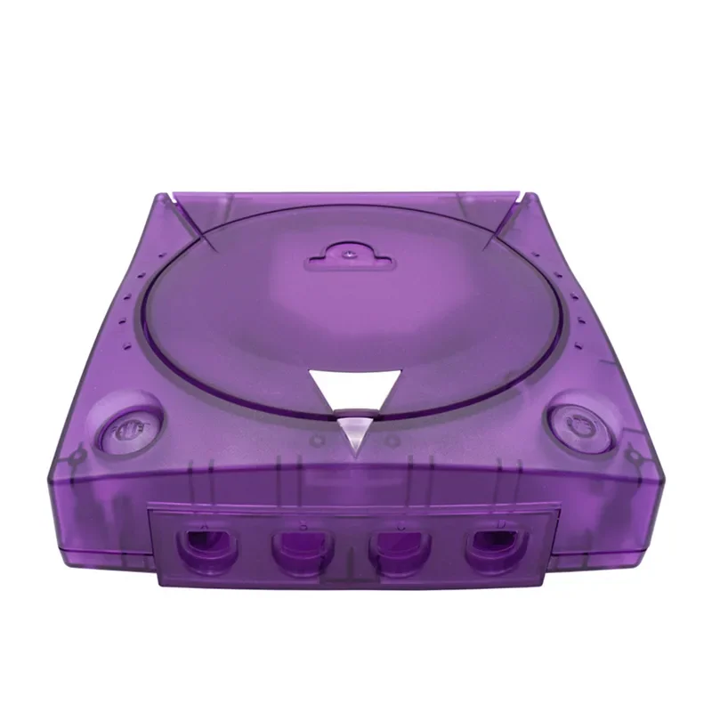 Carcasa de plástico de repuesto para SEGA Dreamcast DC, carcasa translúcida para consola de videojuegos Retro, cajas transparentes - imagen 3