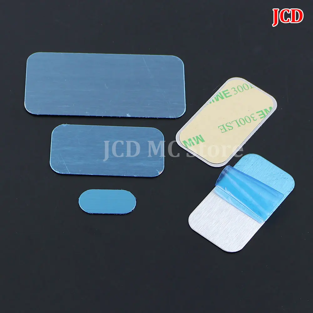10 Uds placa de Metal pegatina disco hoja de hierro para imán soporte para teléfono móvil soporte magnético para coche para Iphone Xiaomi Huawei Samsung - imagen 3
