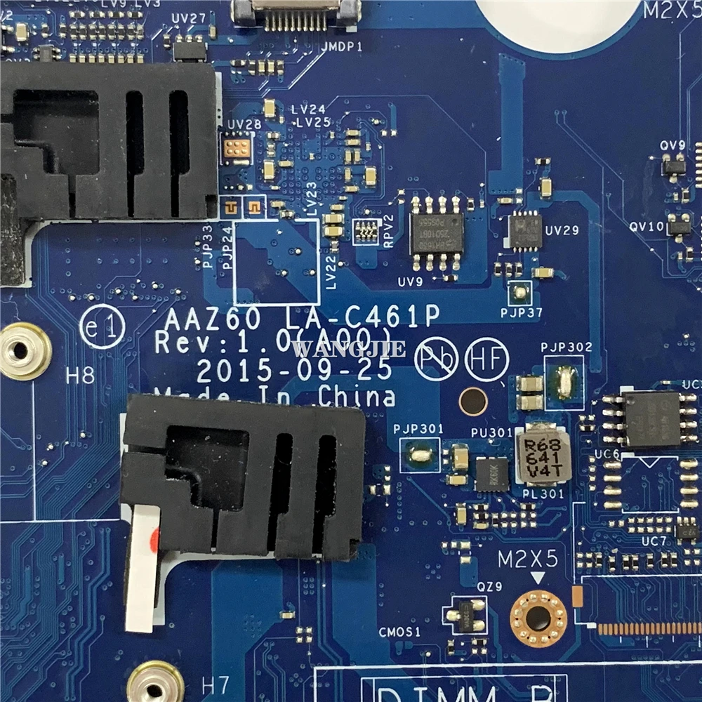 Placa base para ordenador portátil AAZ60 LA-C461P para DELL Latitude E7470 con CPU i5-6300U 0DGYY5 CN-0DGYY5 0VNKRJ CN-0VNKRJ I7-6600U DDR4 - imagen 4
