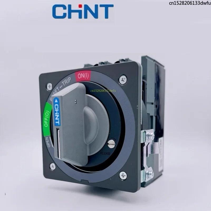 CHINT-interruptor de enclavamiento de potencia DRH, mecanismo de operación Manual, manija giratoria NXM, disyuntor, puerta abierta, apagado, MCCB - imagen 2