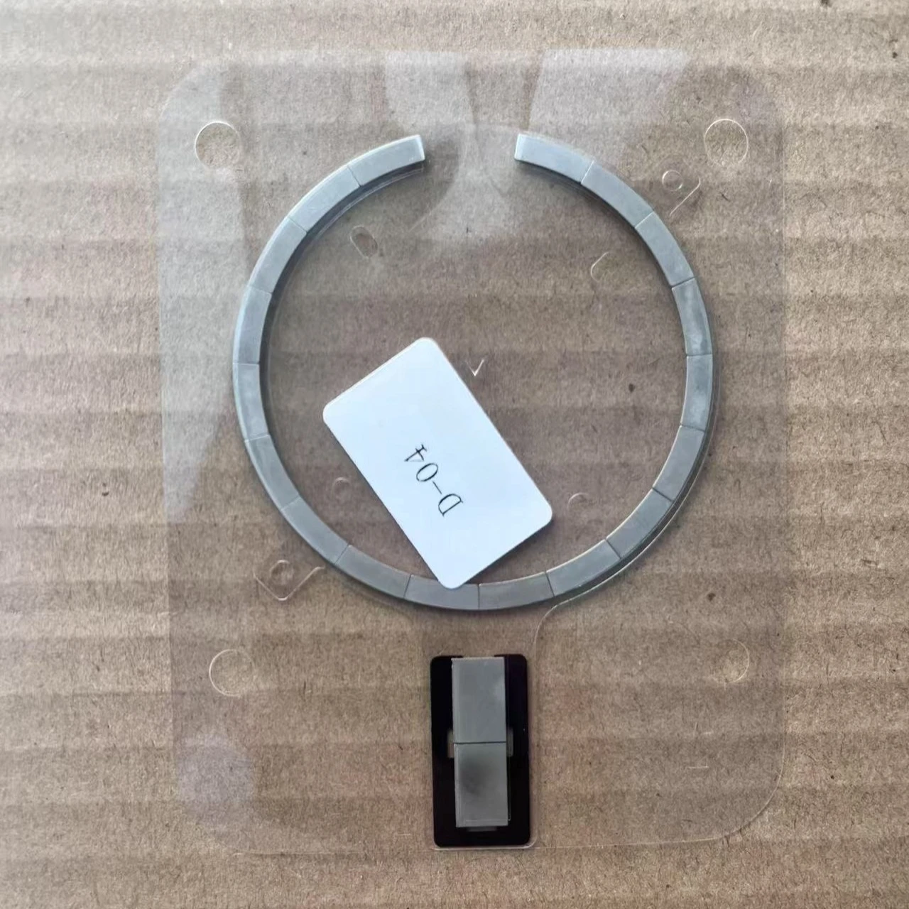 1 Uds 5 uds carcasa de cubierta trasera Magsafe anillo magnético cargador inalámbrico para iPhone 12 mini 13 Pro Max 14 15 Plus reparación - imagen 4