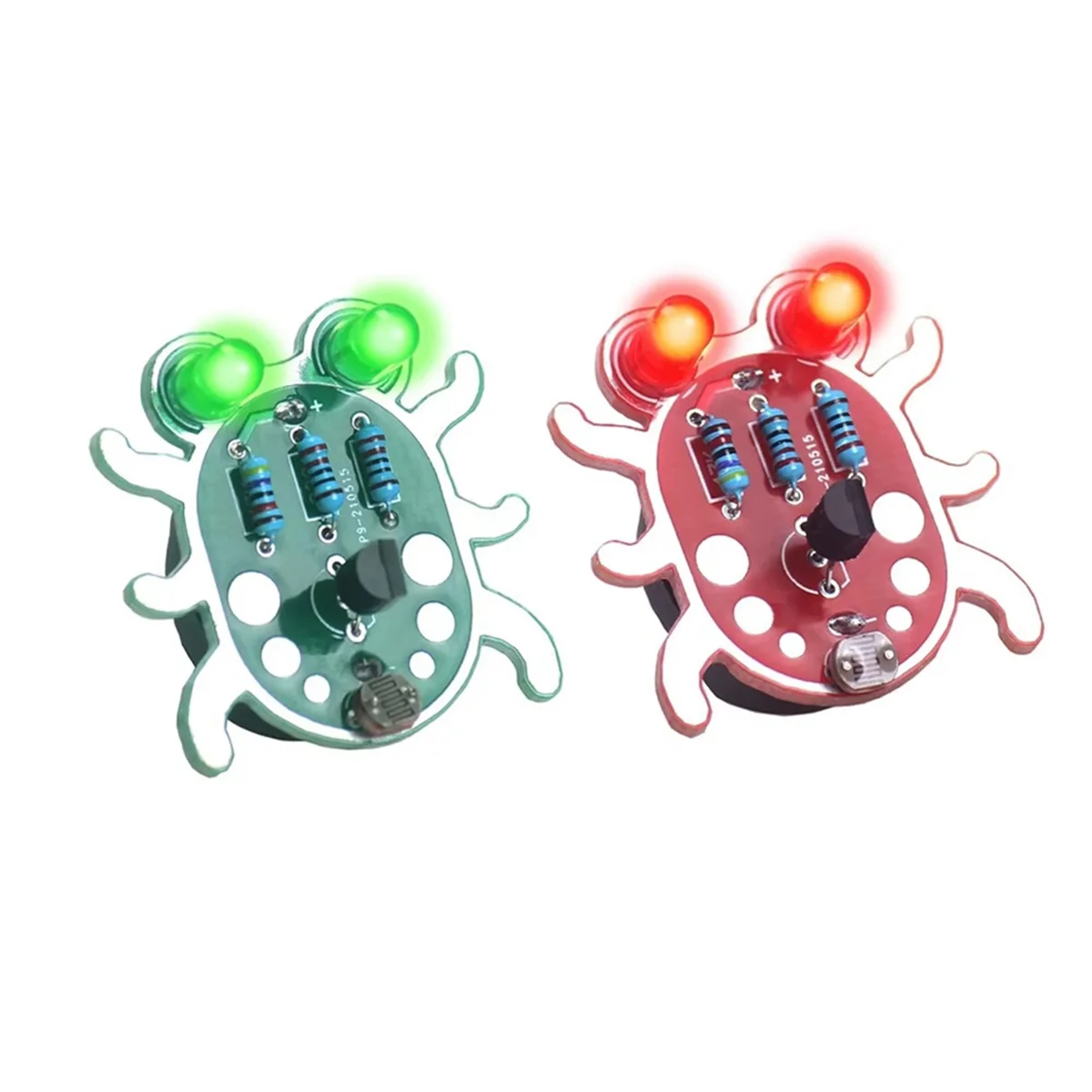 Kit de bricolaje electrónico SUPER HOT Weevil Eye aprender a soldar Kit negro - imagen 2