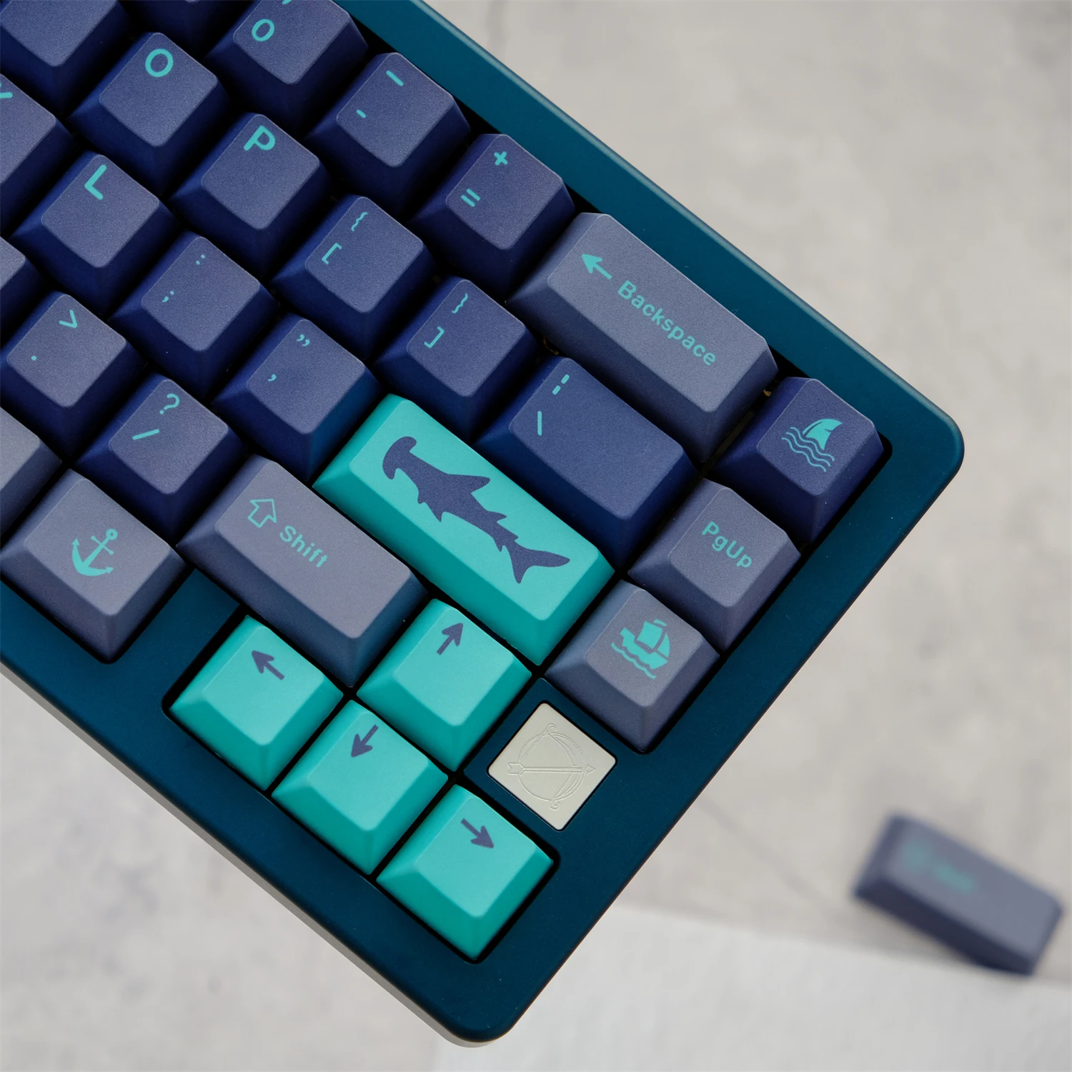 129 teclas GMK Hammerhead Keycaps Cherry Profile PBT tinte sublimación Keycap para MX Switch Teclado mecánico 61/67/68/75/87/98 - imagen 4
