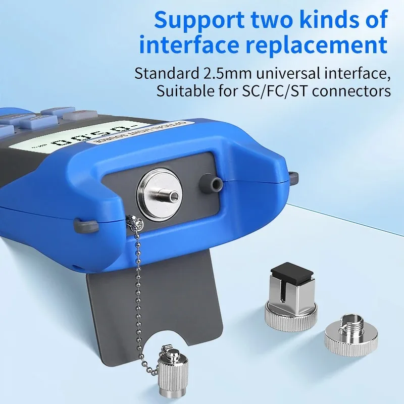 COMPTYCO A-C1315 fuente de luz óptica recargable modo único longitud de onda Dual 1310/1550nm OLS 2,5mm interfaz herramienta de fibra óptica - imagen 2
