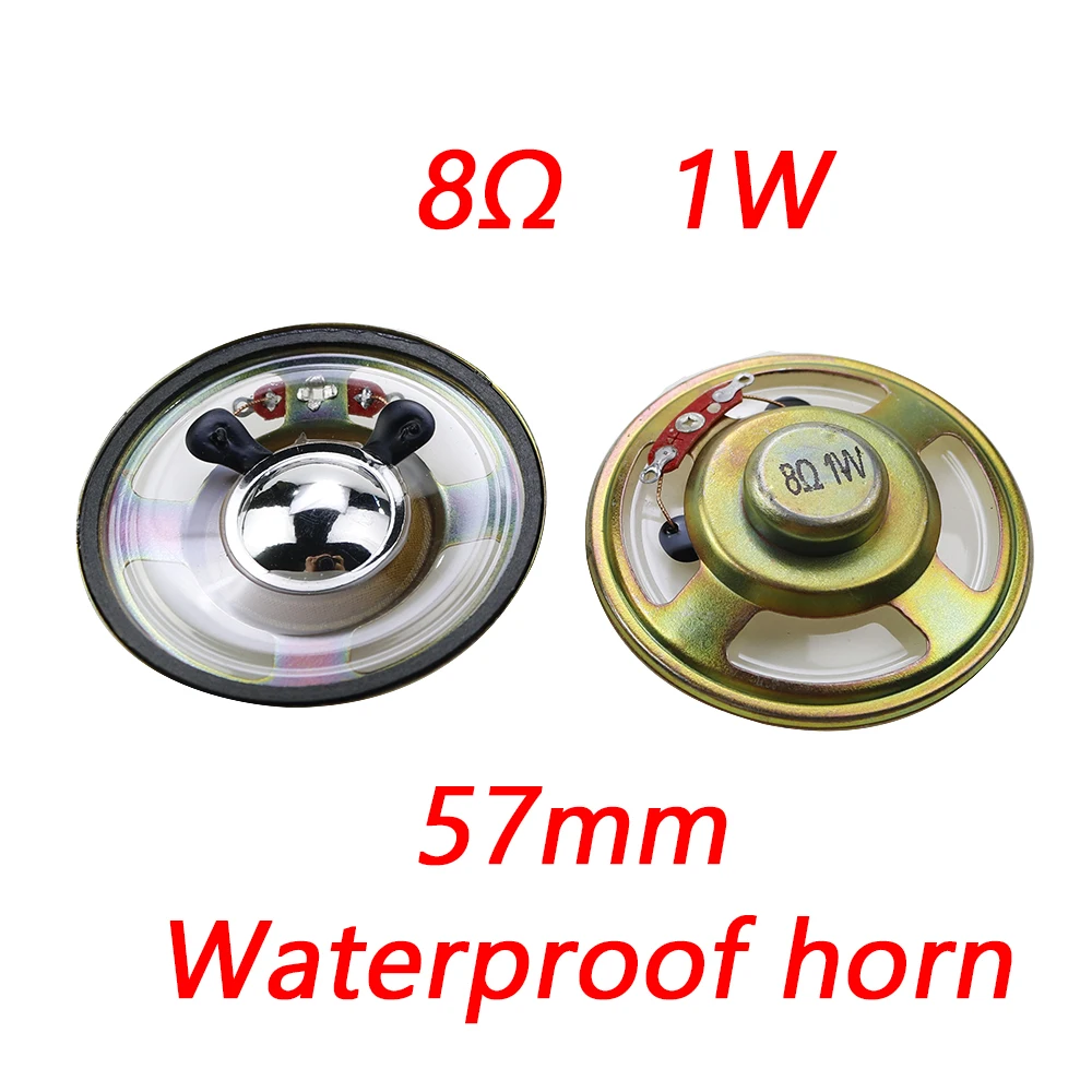 Minialtavoz ultradelgado Original, 8 ohmios, 1 W, 8R, diámetro 30MM, 40MM, 50MM, 57MM, 66MM, 77MM, 2 piezas, nuevo - imagen 4