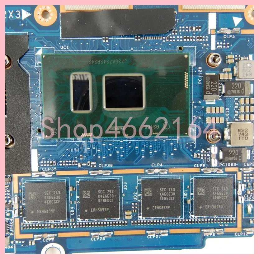 LA-E111P i3/i5/i7-7th Gen CPU 4GB/8GB/16GB RAM placa base para portátil Dell Latitude 12 5289 13 7389 placa base para ordenador portátil probada OK - imagen 3