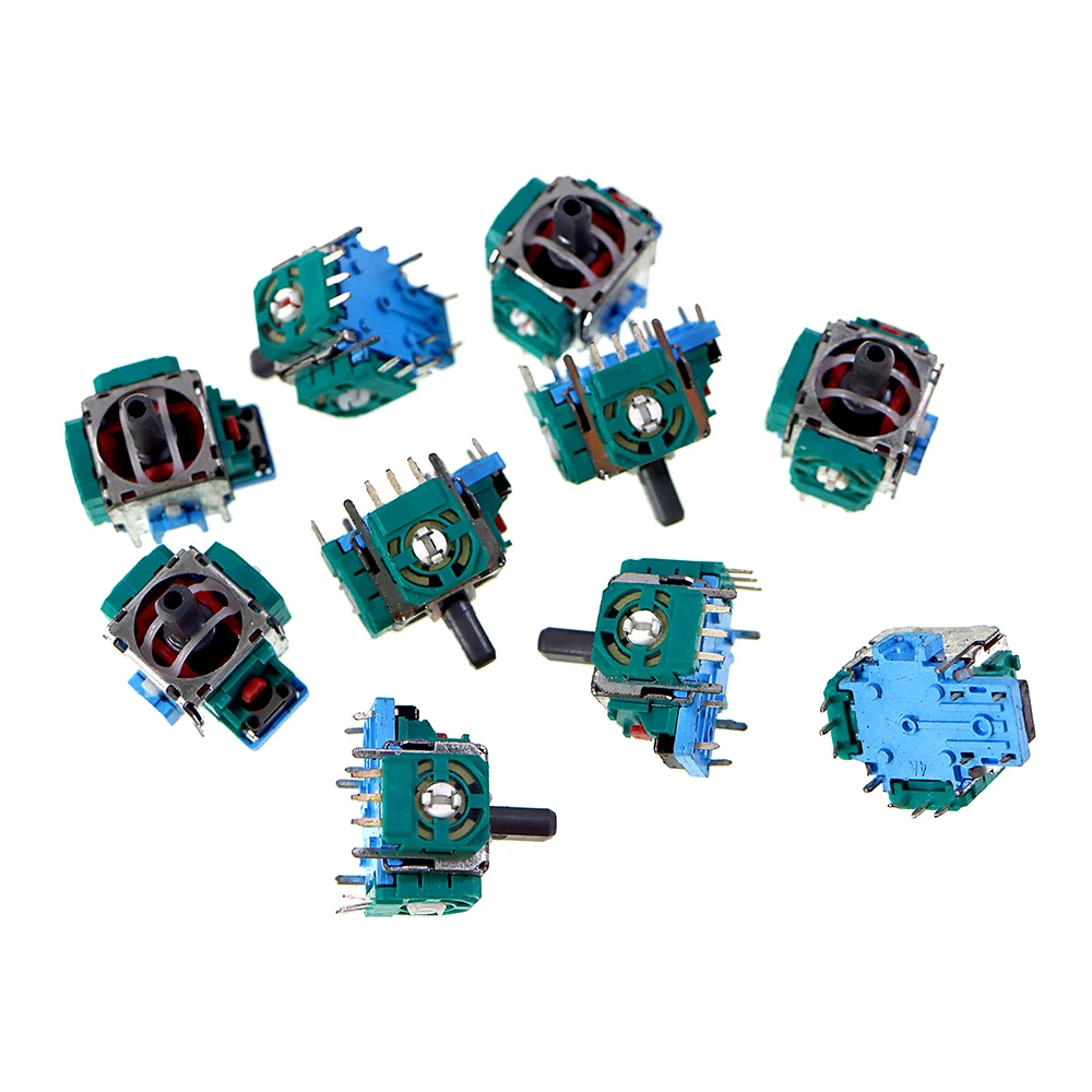 100 Uds Original nuevo para PS5 3D Rocker 3D módulo Sensor de Joystick analógico para Playstation 5 potenciómetro de Joystick 3D de eje analógico