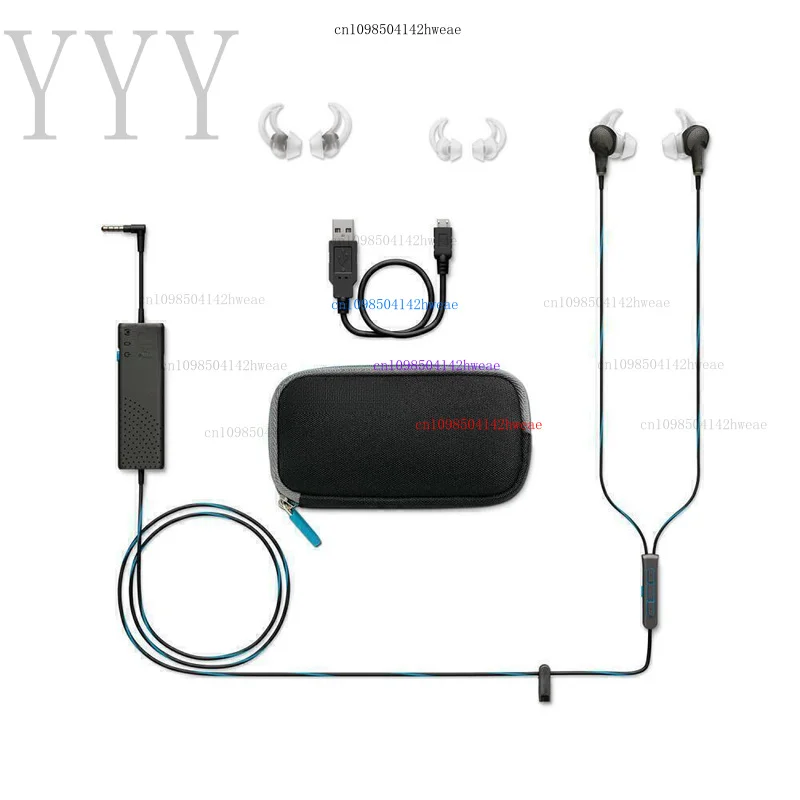 Auriculares QC20 con cancelación de ruido QuietComfort 20 auriculares para Bose / Android NEGRO - imagen 2