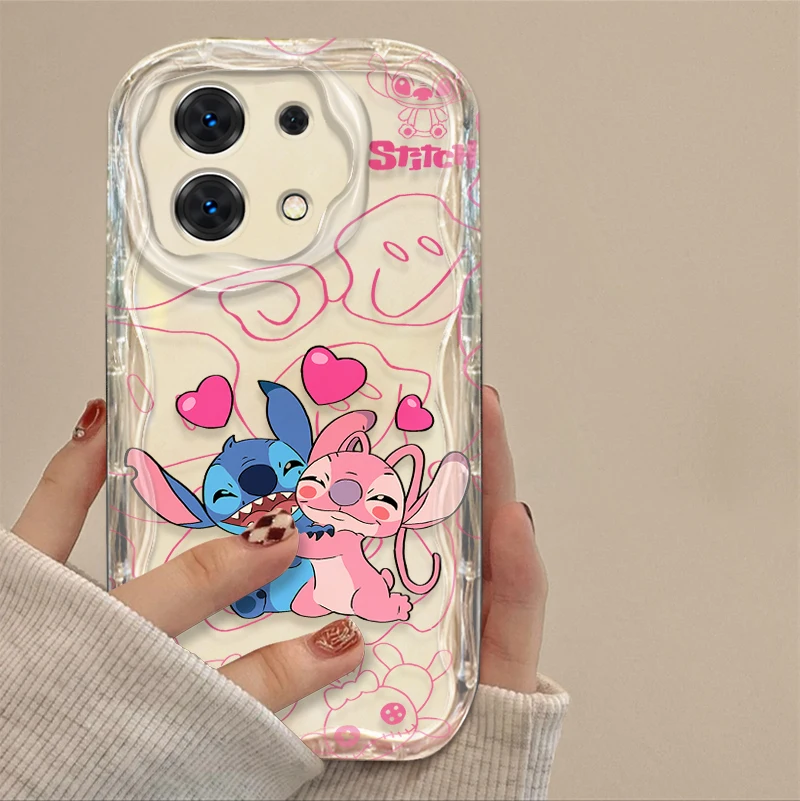 Funda de punto de dibujos animados de Disney para Xiaomi Redmi Note 14 13 12 11 10 Pro Plus 5G 9 14C 13C 4G 12C 10C 10S funda suave de silicona - imagen 4