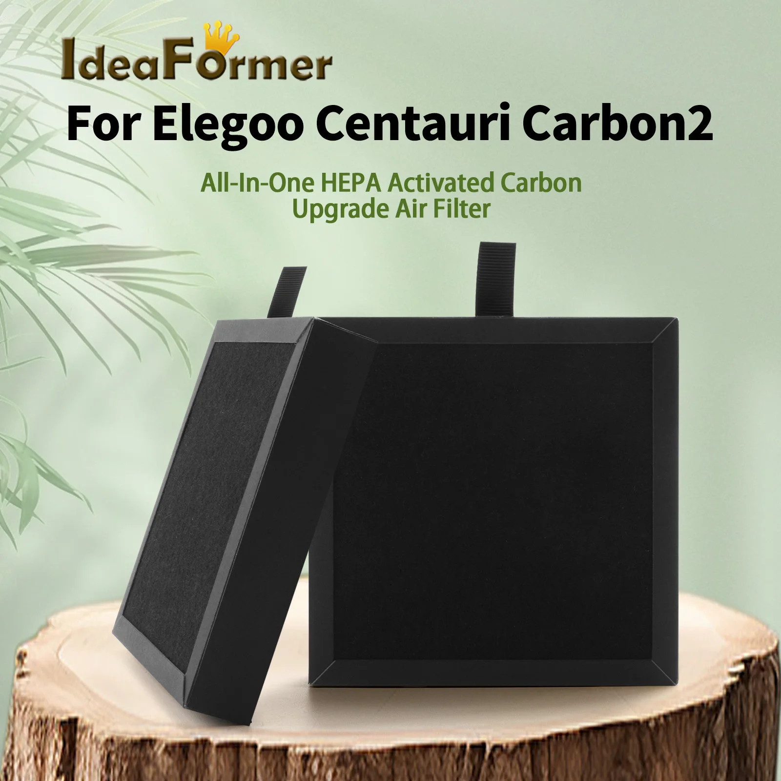 Pantalla de filtro 3D para impresora Elegoo Centauri Carbon2 para absorber compuestos orgánicos volátiles a través del filtro de aire de carbón activado - imagen 3