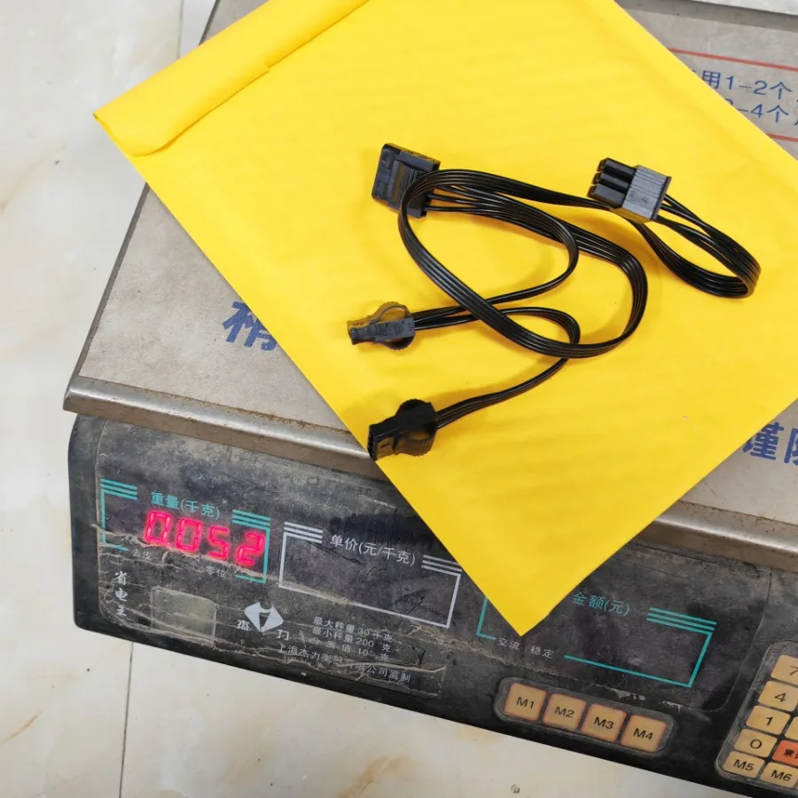 Computadora ATX de 6 pines a 3 puertos Molex IDE 4 pines HDD Cable de alimentación para módulo Tt Thermaltake TR2 RX500 RX-500 RX-500PP - imagen 3