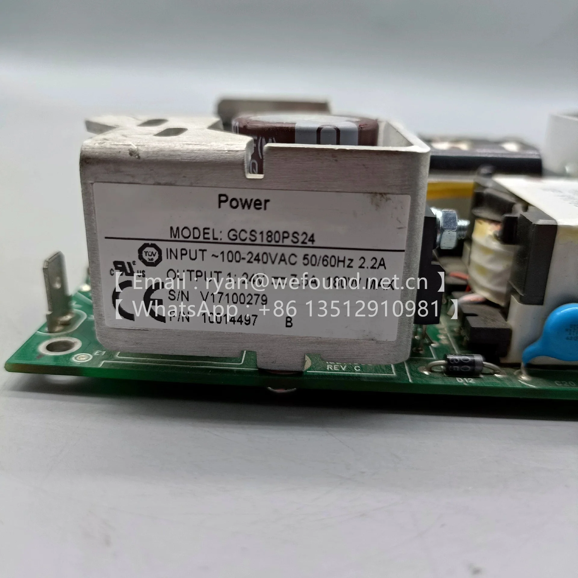 GCS180PS24 para fuente de alimentación de aplicaciones de electrónica industrial y médica XP Power - imagen 4