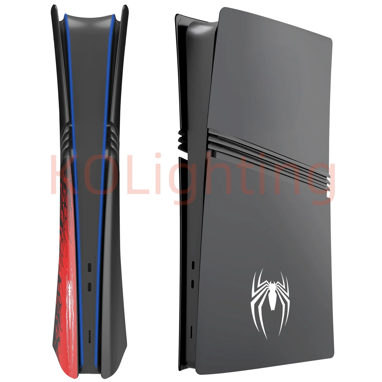 Para Playstation5 Pro edición limitada cubierta de placa frontal de araña Compatible con accesorios de cubierta de consola versión Digital PS5 PRO - imagen 2