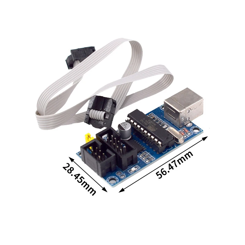 HW-229 Microcontrolador AVR Descarga dedicada Descargador USB TinyISP Cable de descarga Interfaz USB - imagen 3