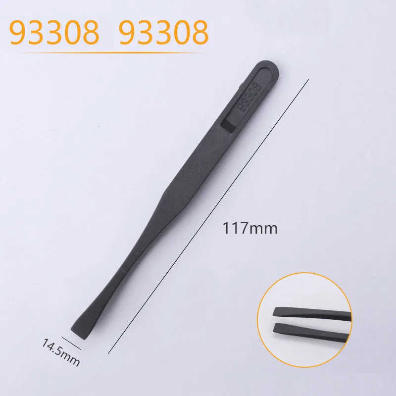 8 unids/lote pinzas de plástico antiestáticas multifuncionales pinzas de plástico duro recogedor de componentes electrónicos multiusos Industrial