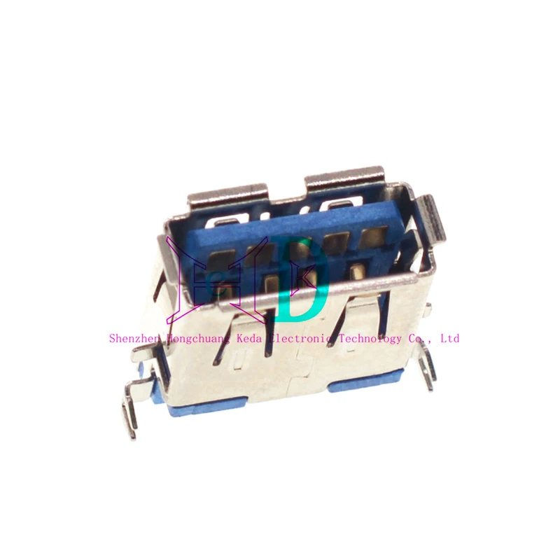 Conector USB 3,0 3,0 tipo A hembra tipo B AF, inserción lateral de 90 grados, interfaz de alta velocidad de 180 grados, terminal de impresora, 2 uds. - imagen 5