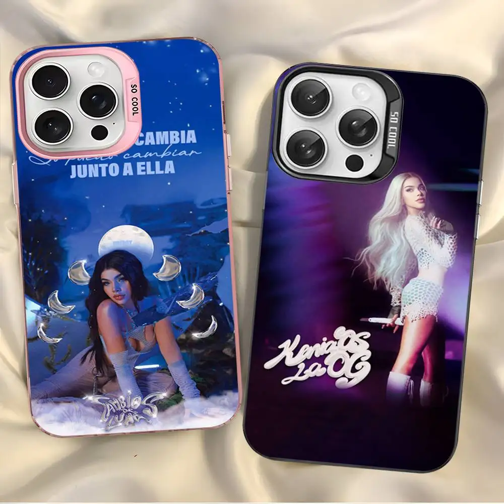 Funda de teléfono Singer k-kenia OS para iPhone 17 16 15 14 13 12 11 Pro MAX mate a prueba de golpes trasera anticaída cubierta mate