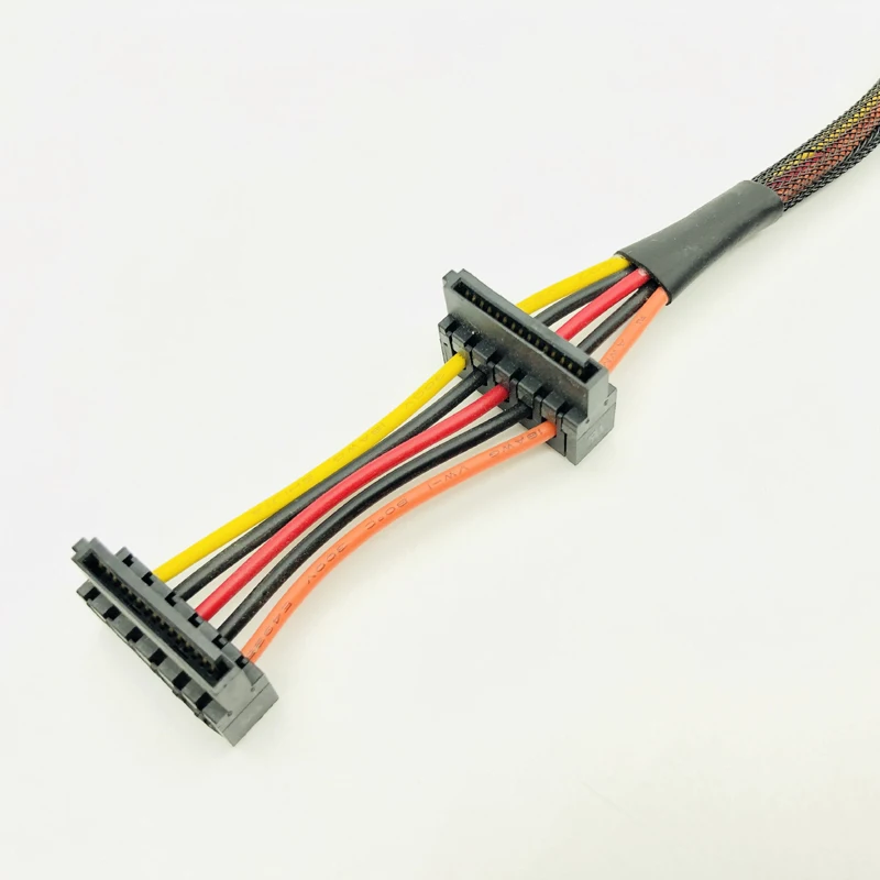Mini Cable de alimentación de conector SATA Dual de 6 pines para Dell Vostro 3668 3667 3650 disco duro SATA HDD SSD Cable de alimentación - imagen 4