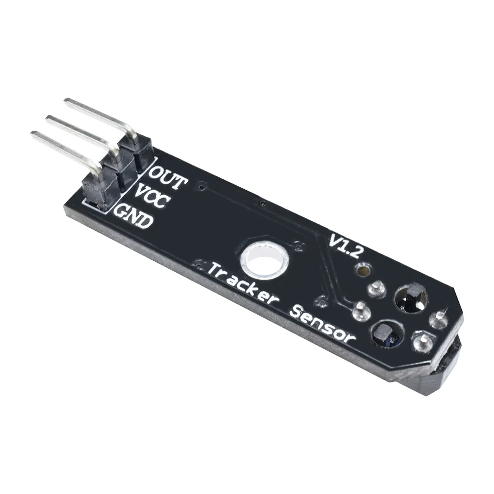 1 Uds TCRT5000 Módulo de seguimiento de 3 pines IR línea infrarroja Sensor seguidor de pista de reflexión TCRT5000 evitación de obstáculos para Arduino - imagen 5