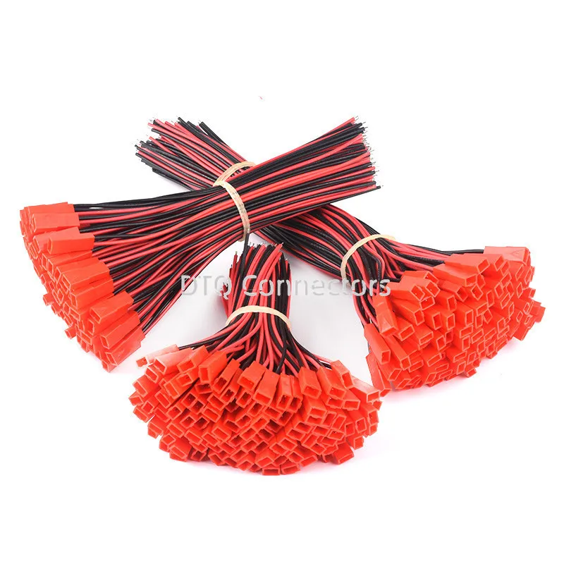 5/10/20/50/100 pares 100mm/180mm conector macho hembra Cable de enchufe JST para RC BEC batería helicóptero DIY Dron FPV Quadcopter