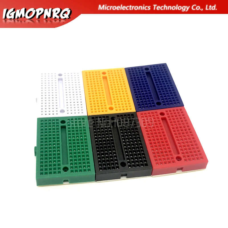 Prototipo de placa de pruebas sin soldadura, SYB-170, 170 puntos de conexión, 6 colores a elegir, 1 unidad - imagen 2
