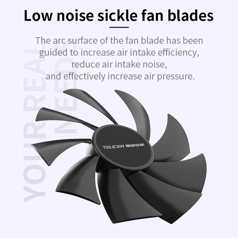Teucer AF 14025 ventilador de refrigeración de caja de PC 12V 4 pines PWM MHDB rodamiento hidráulico blanco 14CM ventilador silencioso para ventilador de radiador de ordenador - imagen 3