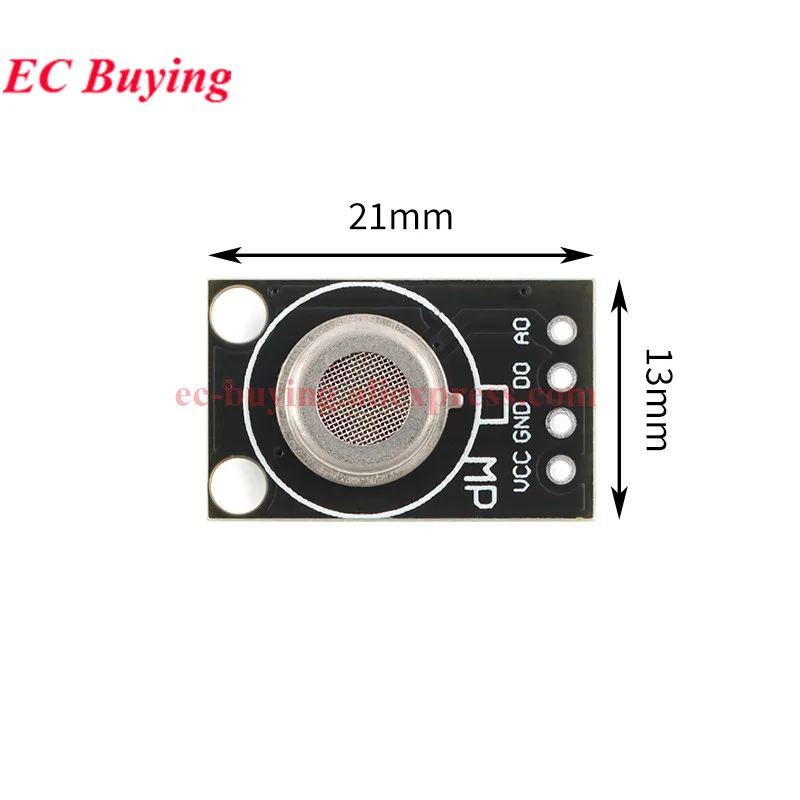 MP-135 MP503 MP-2 MP-4 MP-3B MP-5 MP-8 Módulo de sensor de gas de detección de calidad del aire MQ 2 135 4 8 5 3 Mini placa de detección de combustible - imagen 4