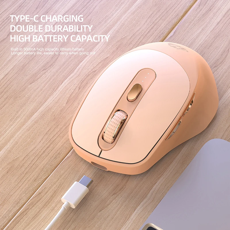 X7 Wireless Mouse Bluetooth Mice with Battery Indicator 5 Adjustable DPI for Windows Android Mac - imagen 5