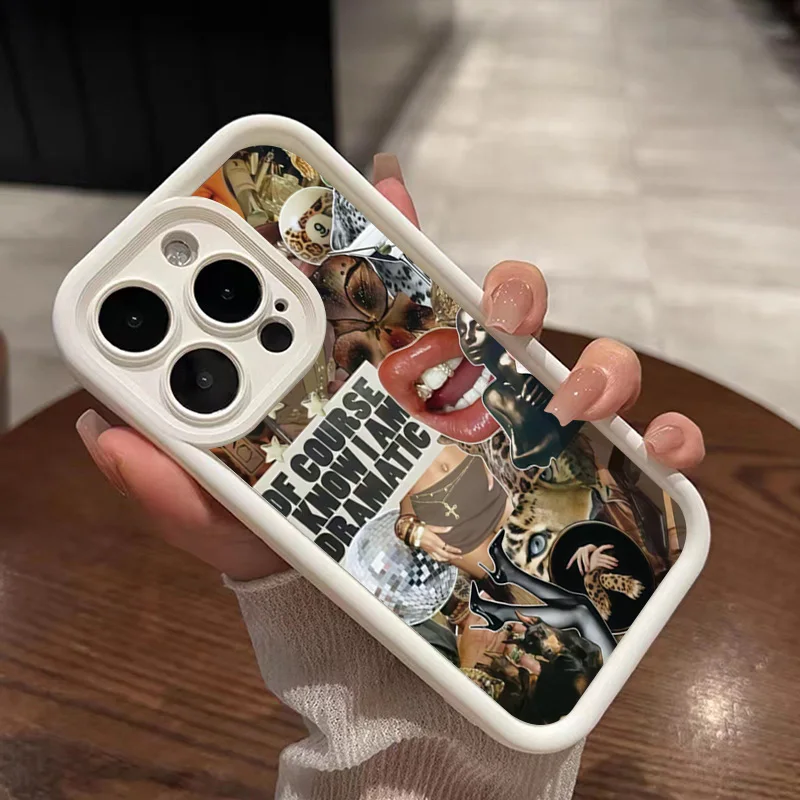 Funda de teléfono con diseño de diente dorado para Xiaomi Poco F7, funda de silicona TPU suave a prueba de golpes para Poco F6 F5 X7 X6 X5 X3 M6 Pro - imagen 5