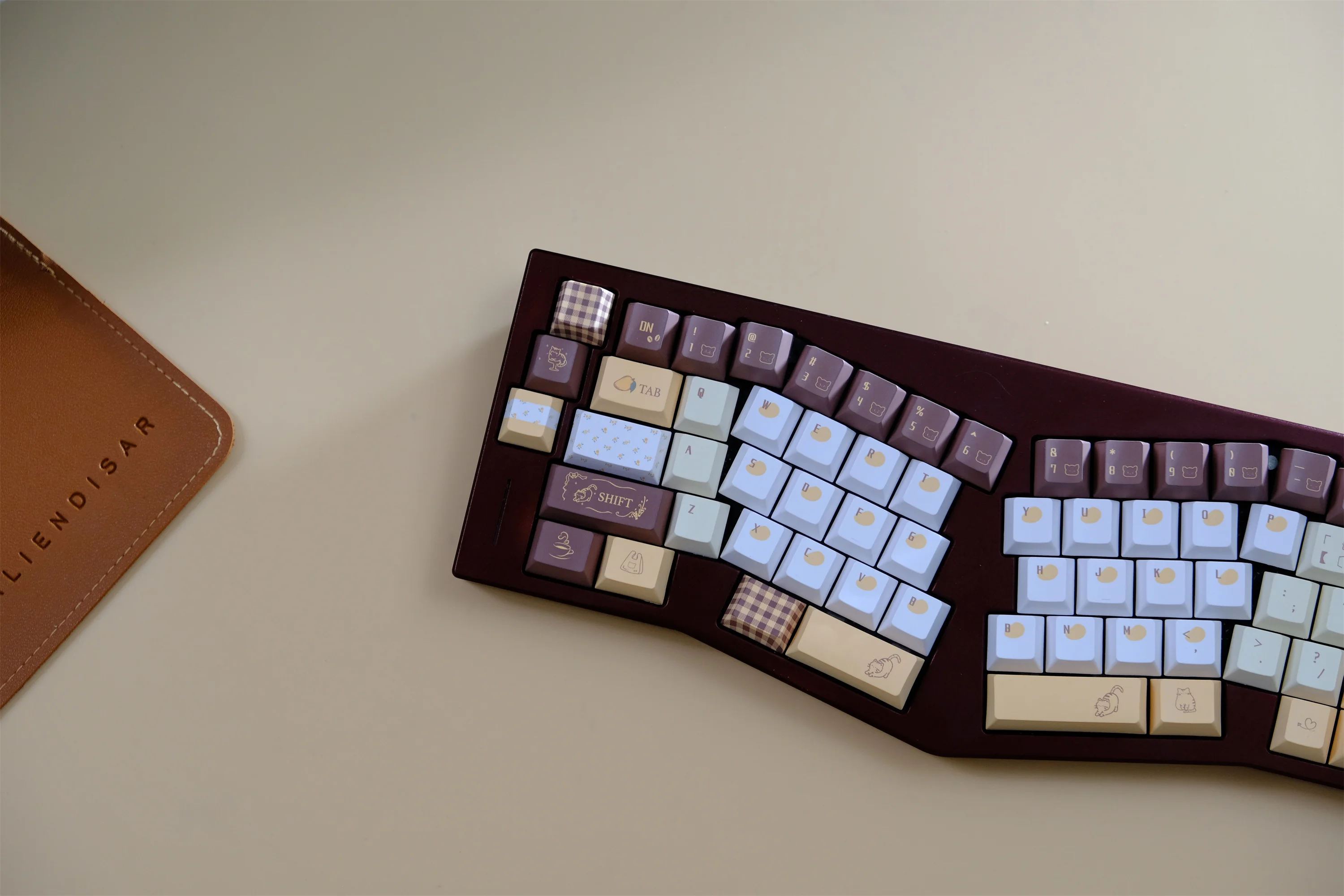 Teclas Mango Latte, 144 teclas, Material PBT, perfil de cereza, DYE-SUB, Wooting personalizado para teclado mecánico CHERRY MX Switch - imagen 5