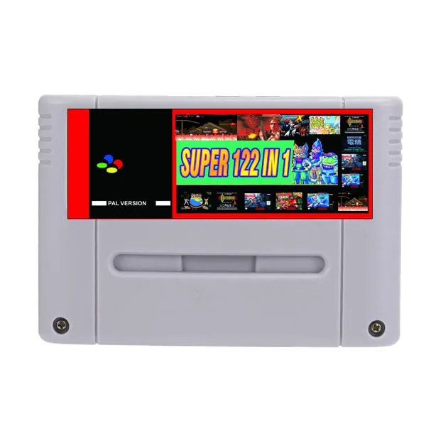 Super 122 juegos en 1 con Axelay capitán comando Castlevania-Drácula X Final Fight Super Bomberman123