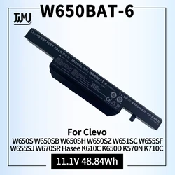 Batería Repuesto Clevo W650 – Compatible Hasee K650D